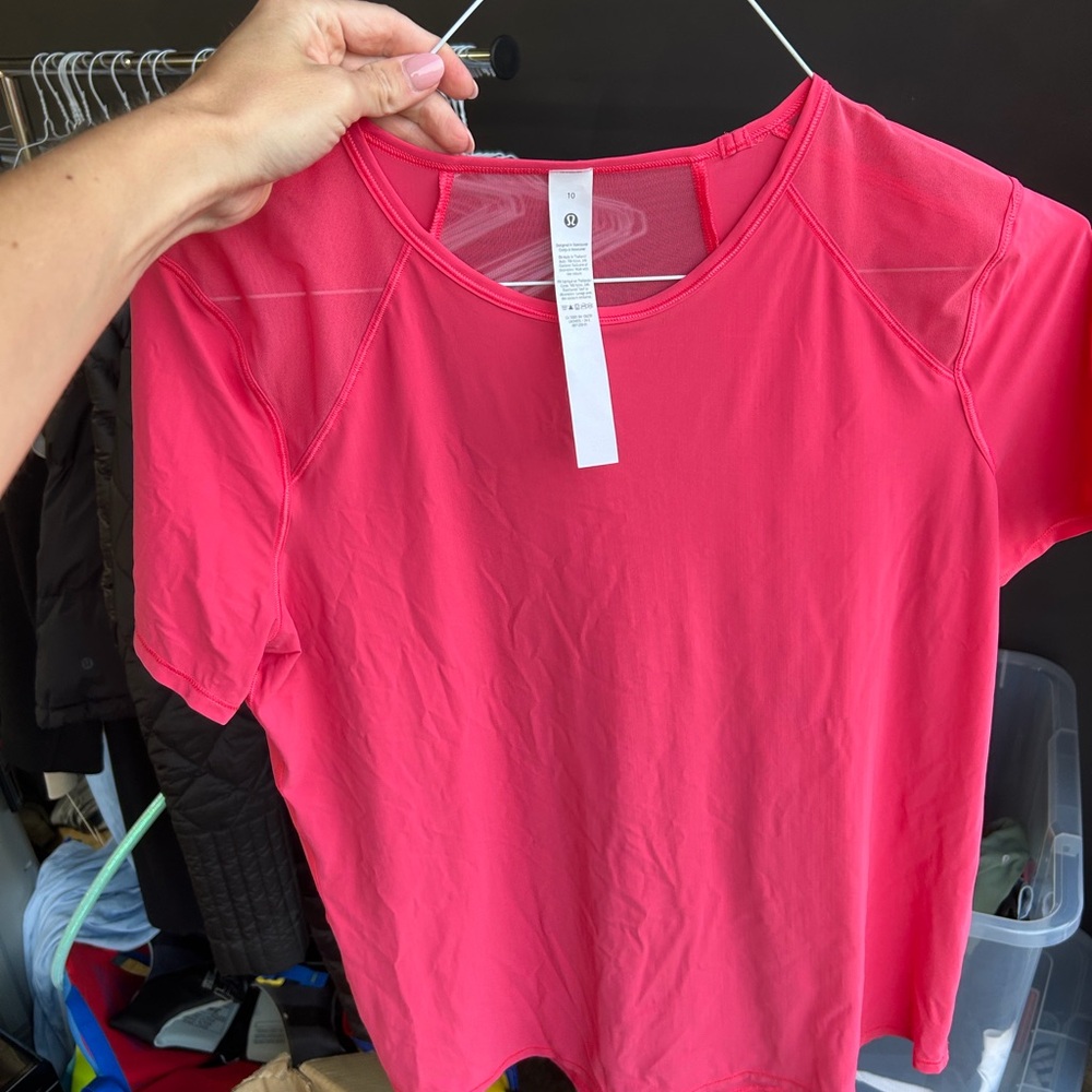 Lululemon Pink Athletic Top